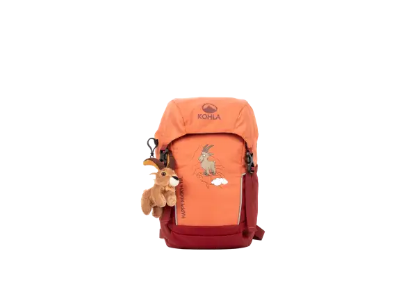 Kohla Happy Rocky 10 children's hiking backpack Burnt Sienna