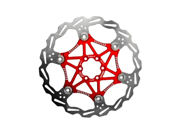 EZmtb brake disc 203 mm Red