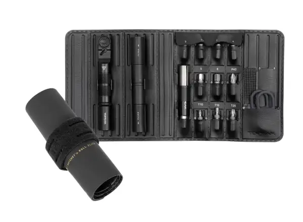 Topeak Ratchet'n Roll Elite tool set with ratchet 15 functions black