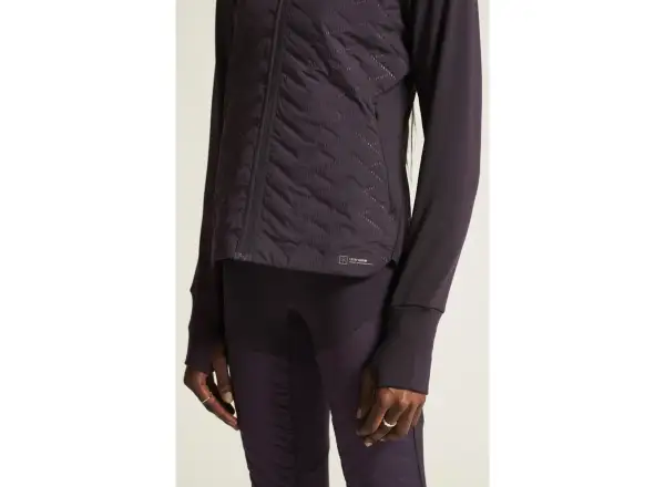 Craft ADV SubZ women's running jacket purple