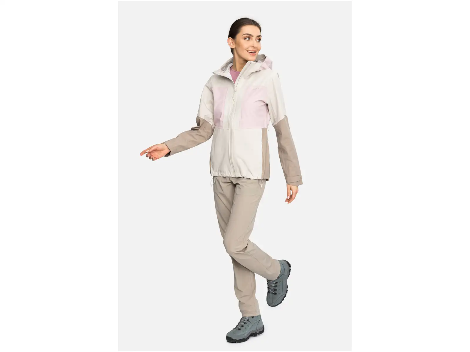 Viking Numani women's jacket Beige/Light pink