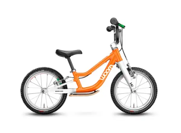 Woom 1 Plus children's balance bike 14" Flame Orange