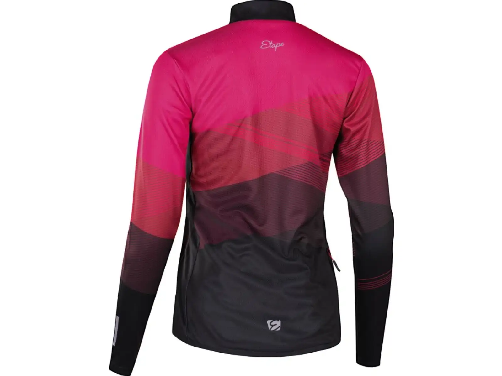 Etape Gaia women's jersey long sleeve magenta/black