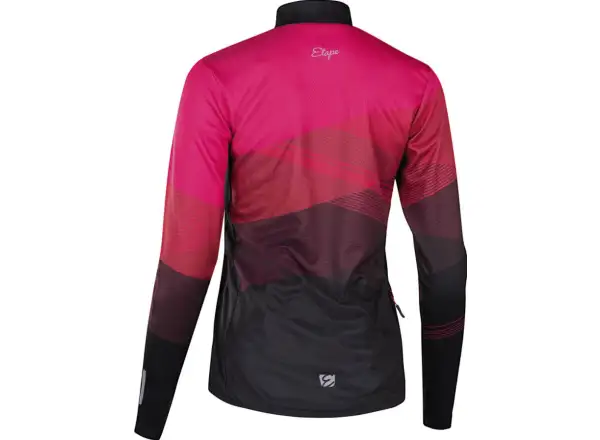 Etape Gaia women's jersey long sleeve magenta/black