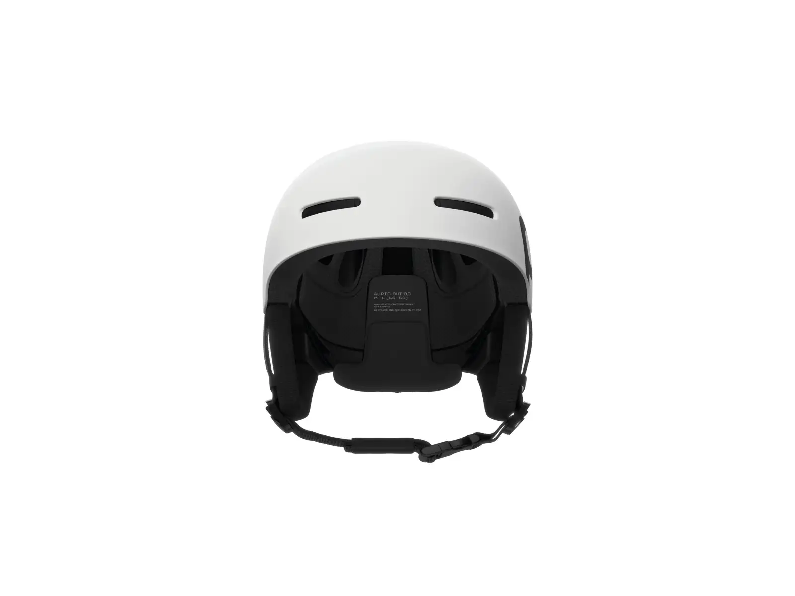 POC Auric Cut BC MIPS ski helmet Hydrogen White Matt