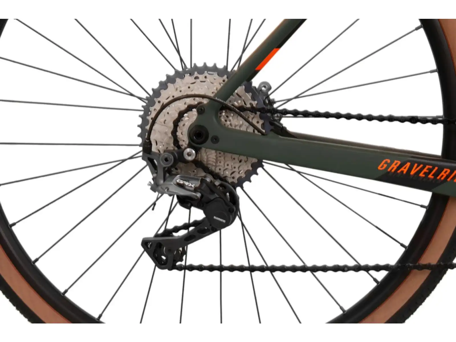 Rock Machine Gravelride CRB 900 khaki/orange gravel bike