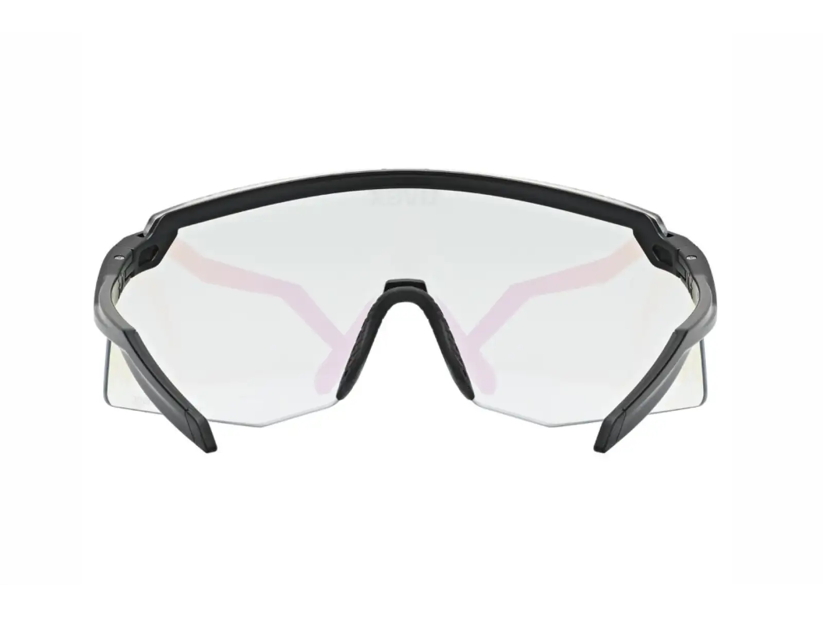 Uvex Pace Stage Variomatic glasses Black Matt/Mirror Green
