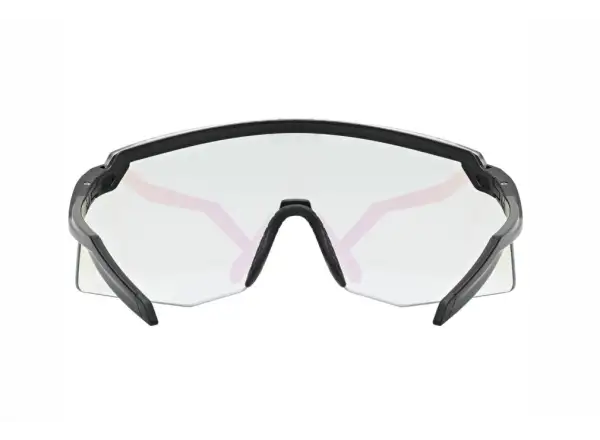 Uvex Pace Stage Variomatic glasses Black Matt/Mirror Green