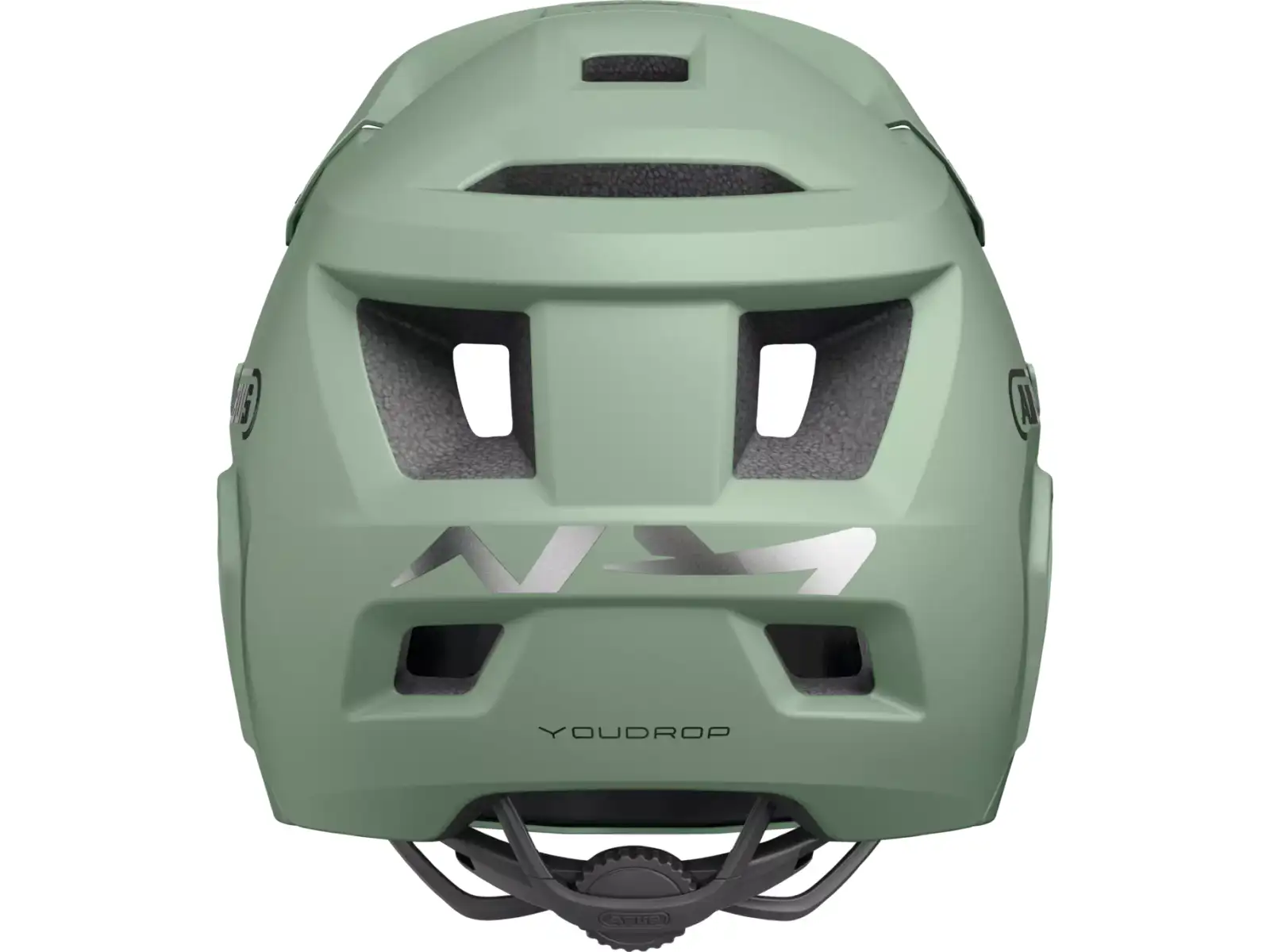 Abus YouDrop FF kids helmet Mist Green