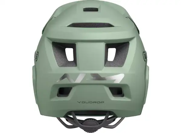 Abus YouDrop FF kids helmet Mist Green