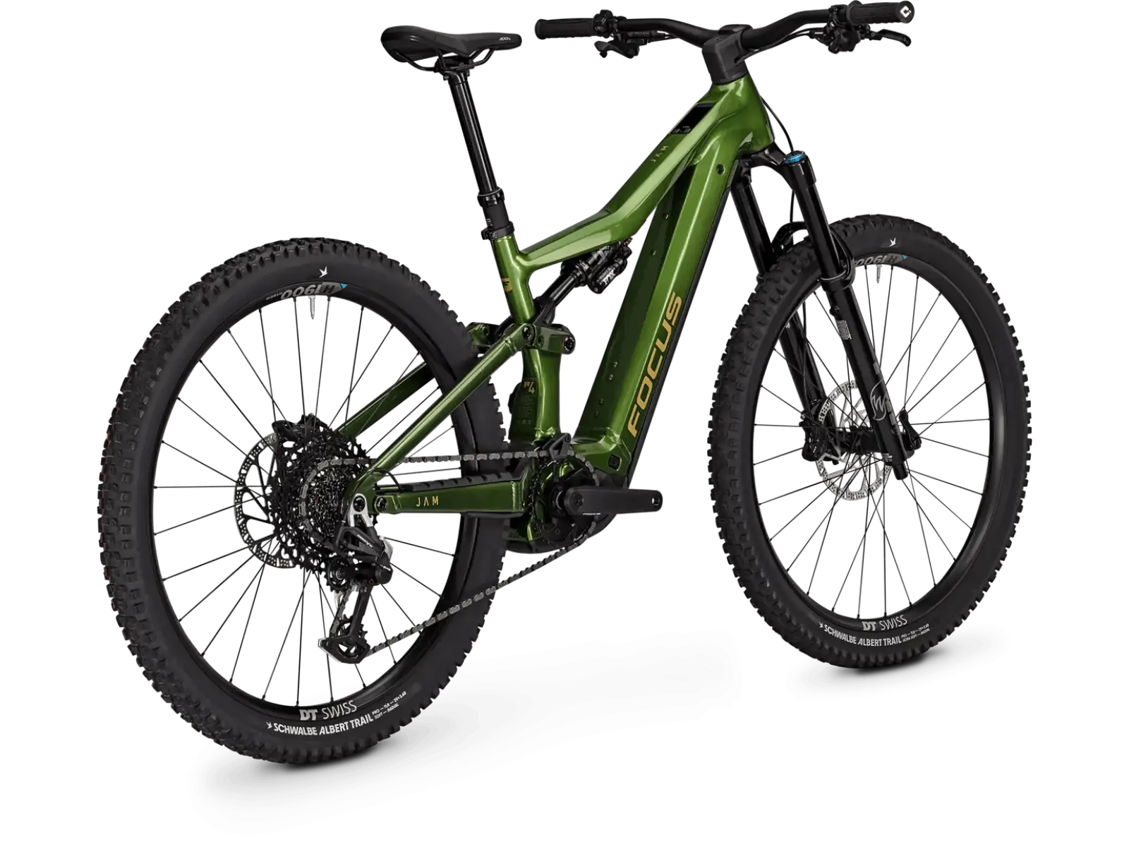 Focus JAM 9 600Wh full-suspension e-bike Sprucegreen / Mossgreen