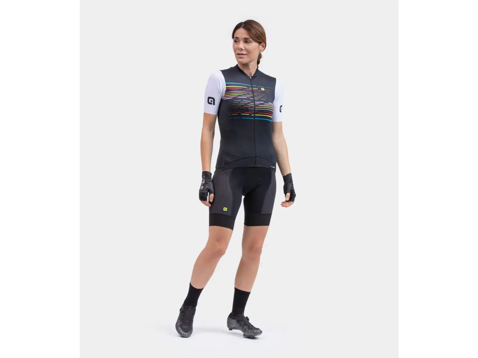 Alé PR-S Logo women's jersey short sleeve Black