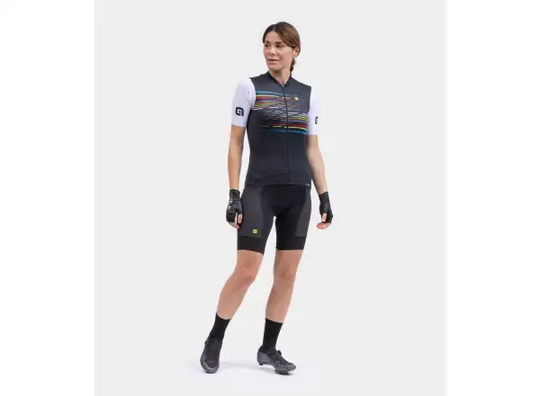 Alé PR-S Logo women's jersey short sleeve Black
