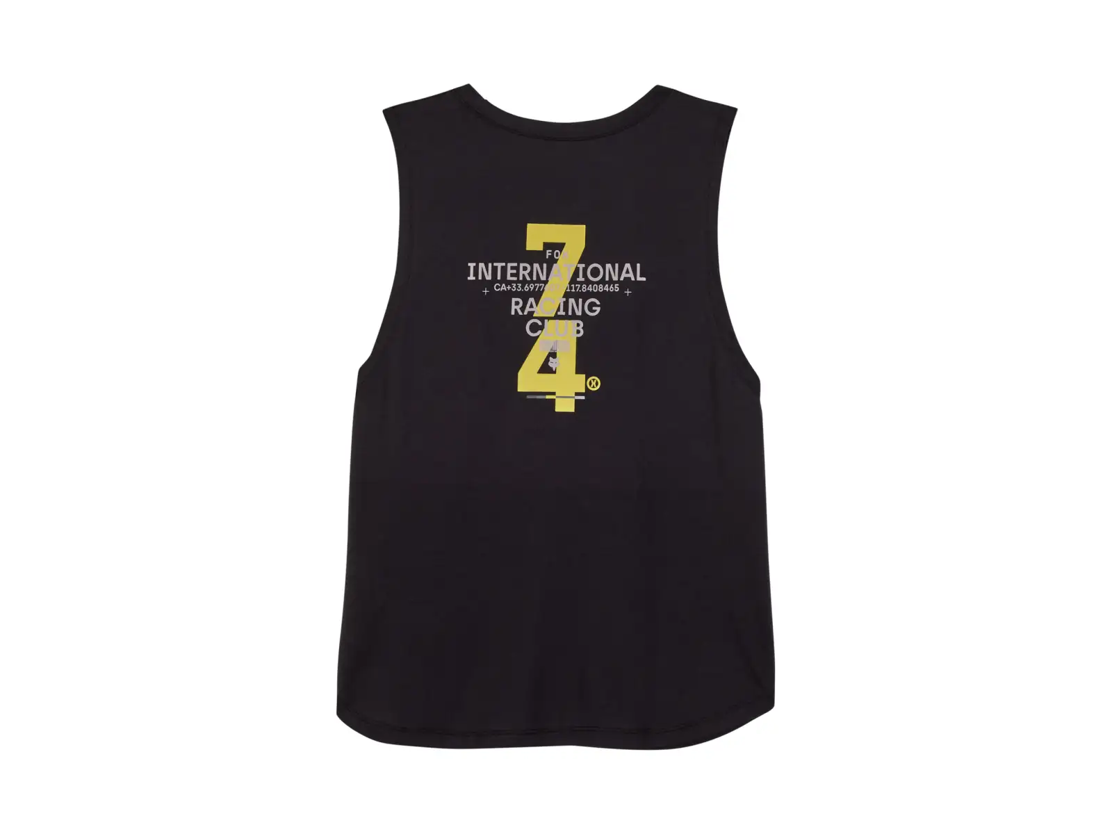 Fox Numerical Biker women's tank top Black
