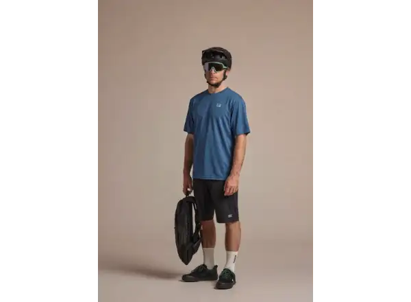 Maloja StaubachM. men's jersey short sleeve Dusty Blue