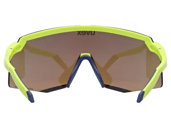 Uvex Pace Stage ColorVision goggles Yellow Matt/Mirror Blue