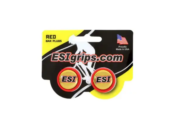 ESI Grips bar ends Red