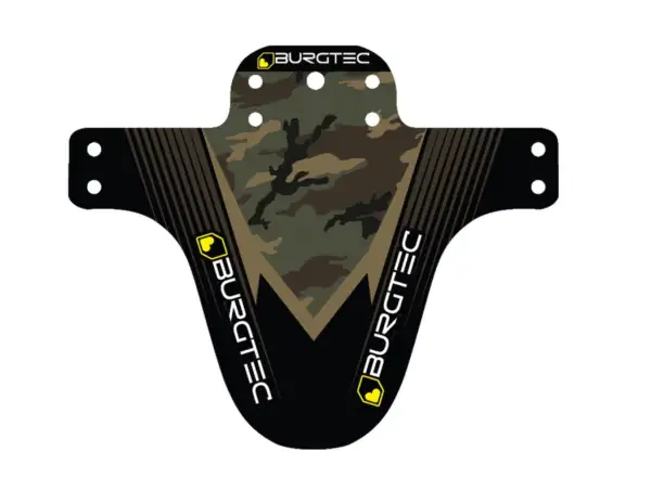 Burgtec Moto Budguard front mudguard camo/black