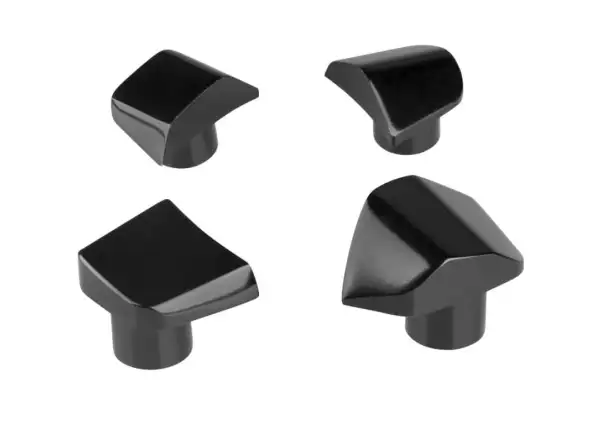 Ridea 91 thread caps for crank installation alu black