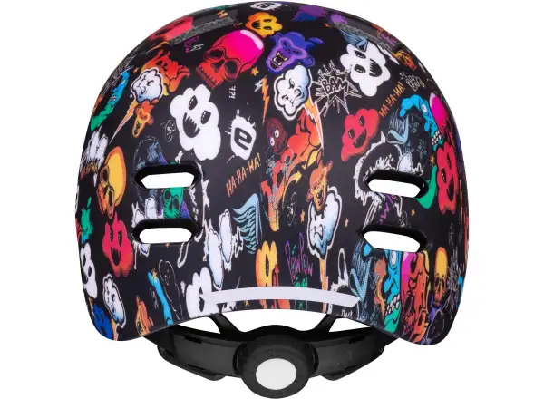 Etape Buddy kids cycling helmet black/graphics matte