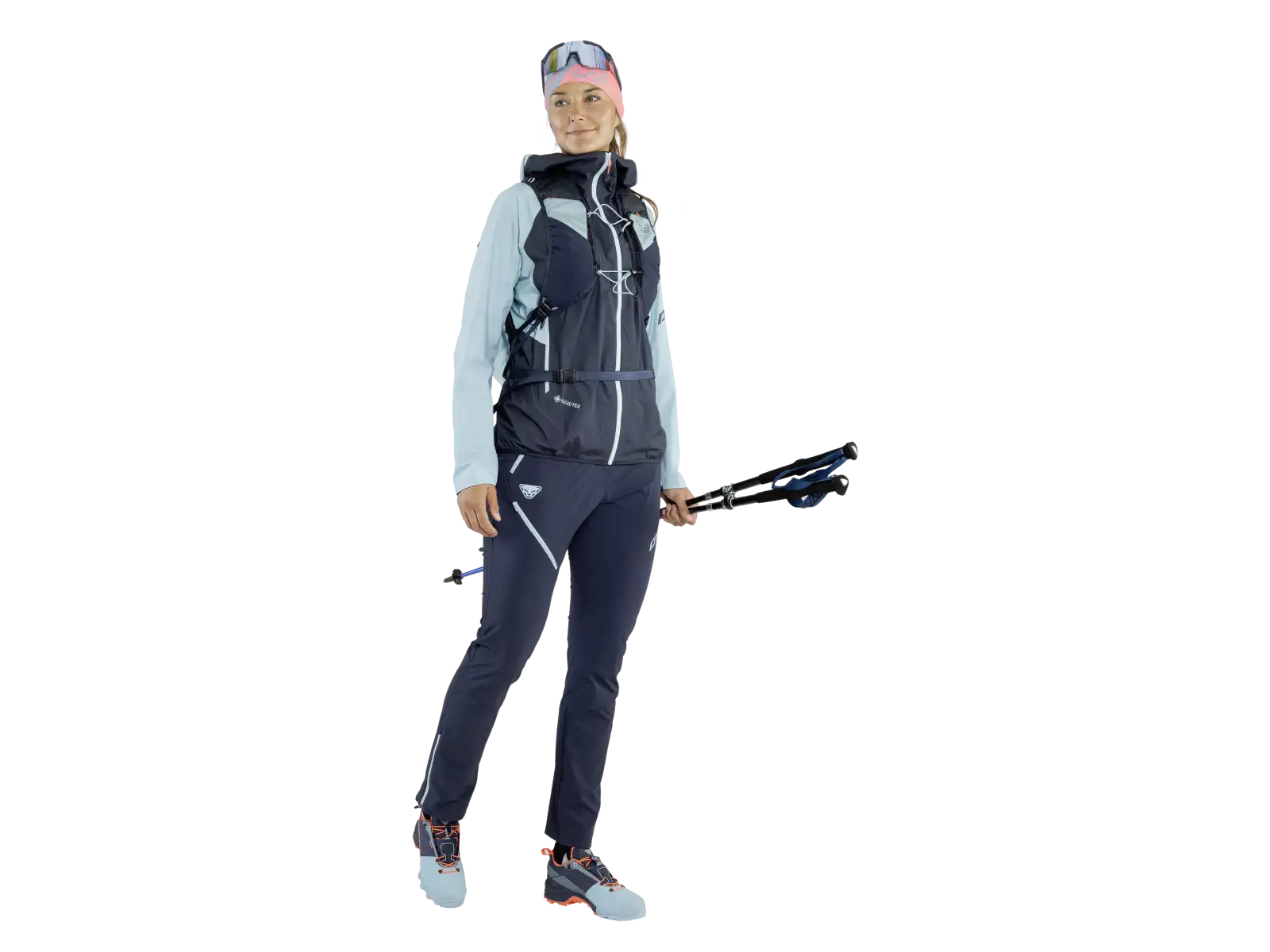 Dynafit Transalper GTX women's running shoes Marine Blue/Blueberry