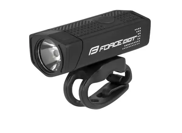 Force Dot front light USB black