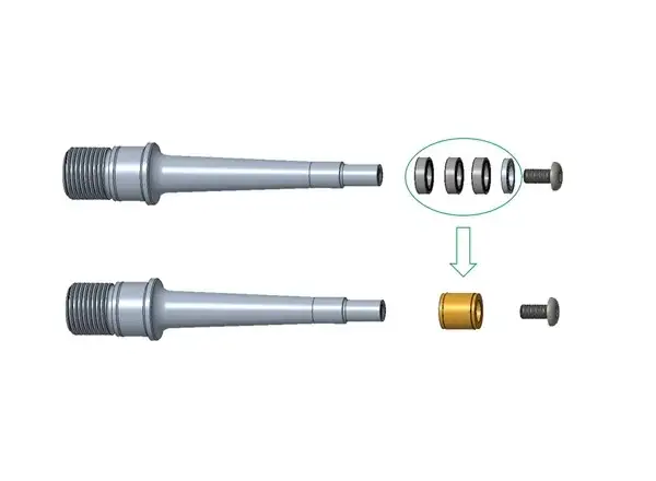 OneUp Rebuild Kit for Pedals Alu