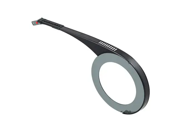 Hebie chain cover for triple crankset up to 48t black