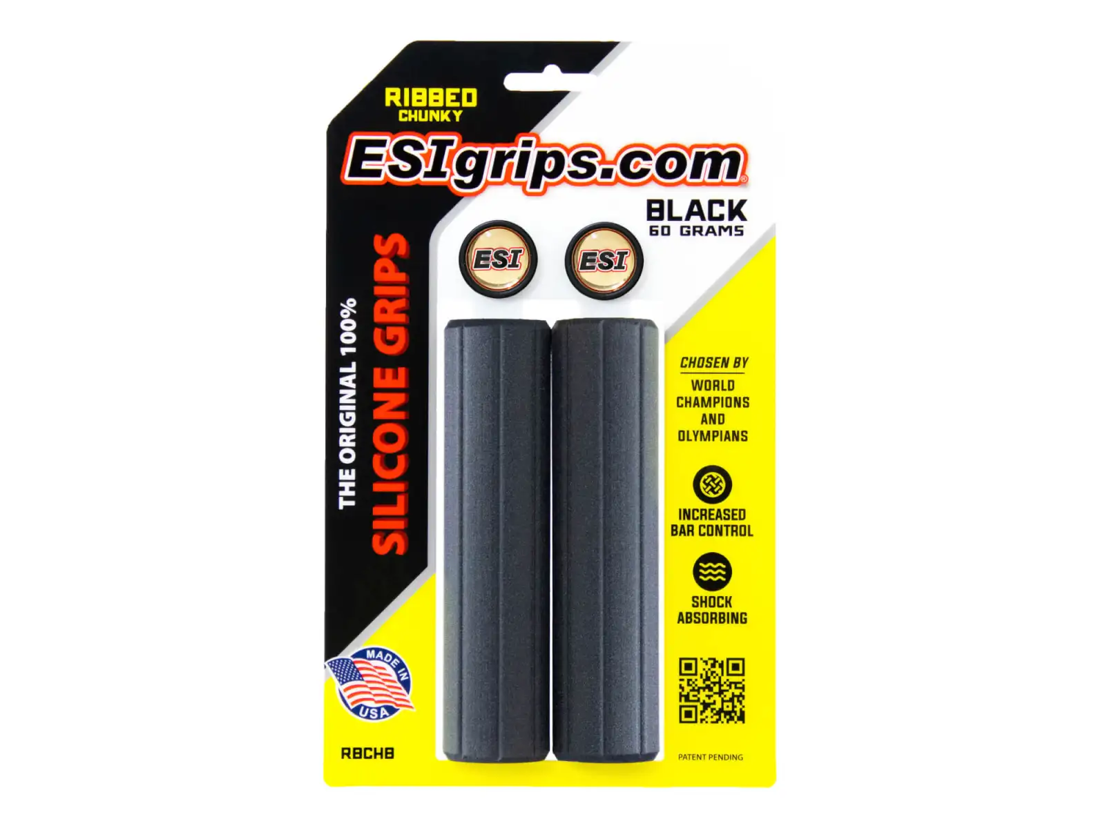 ESI Grips Ribbed Chunky black