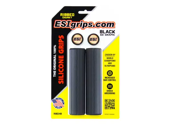ESI Grips Ribbed Chunky black