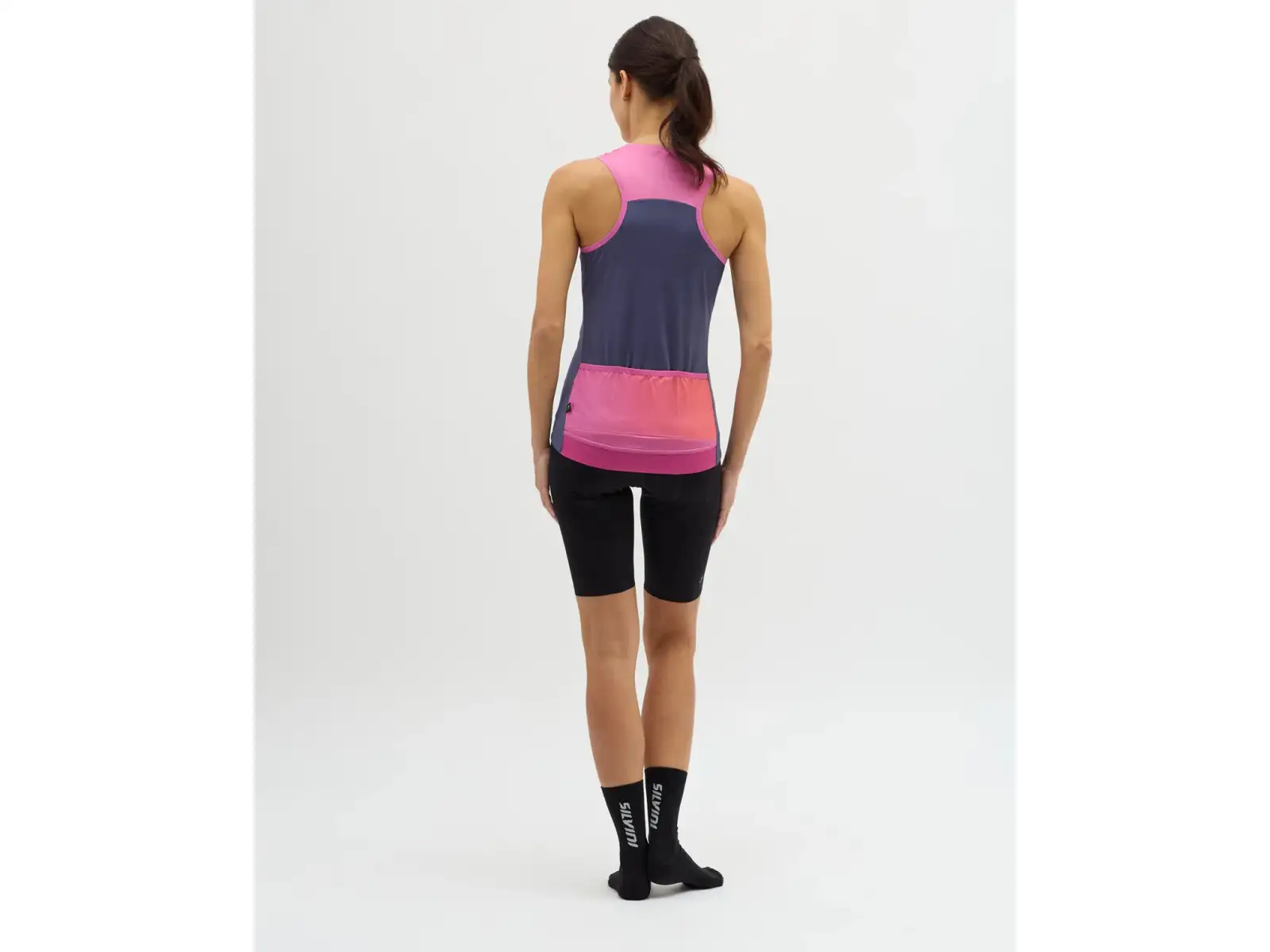 Silvini Escolca women's sleeveless jersey Blush/Plum