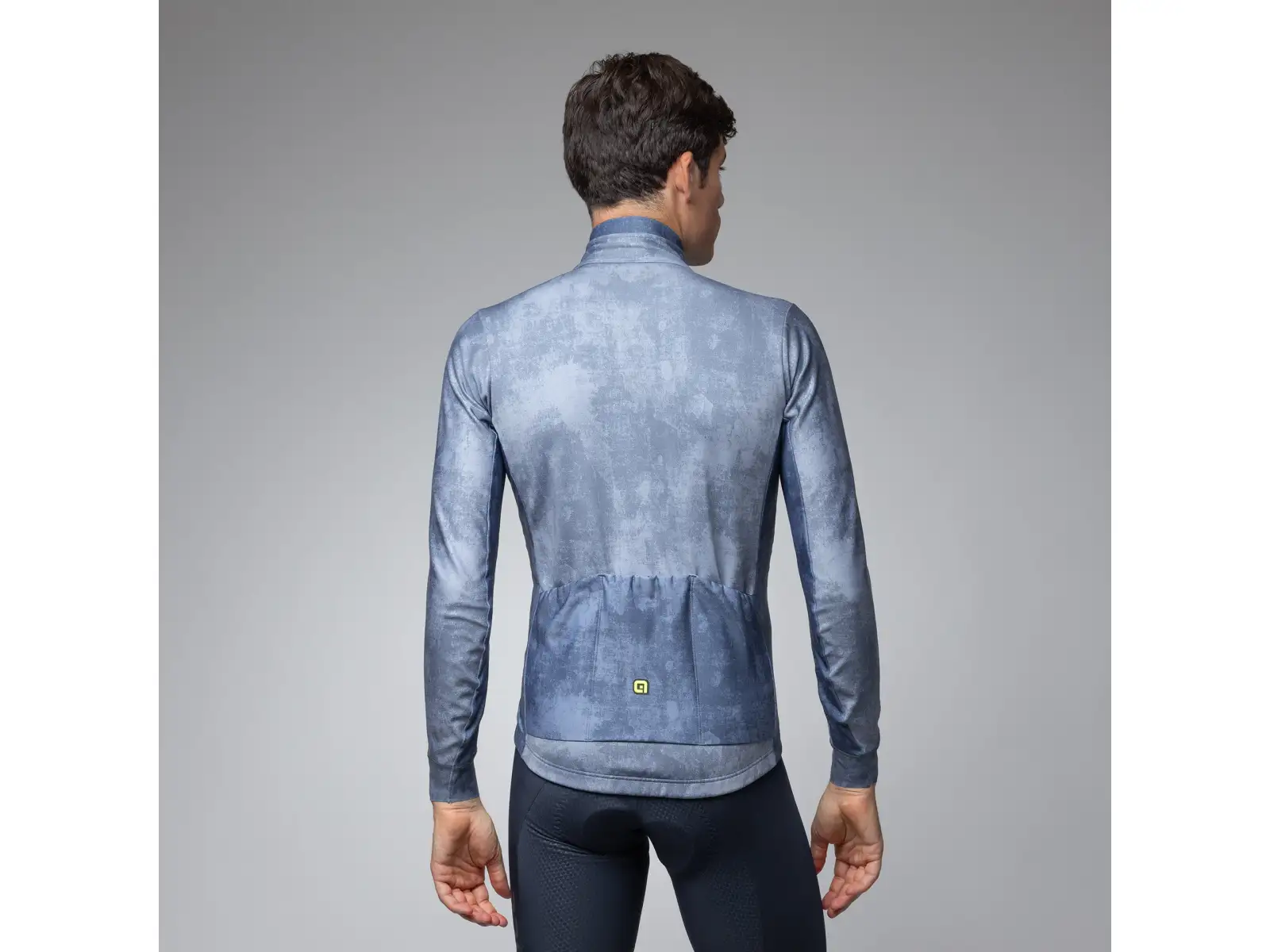 Alé PR-E Profile men's winter cycling jacket Powder Blue