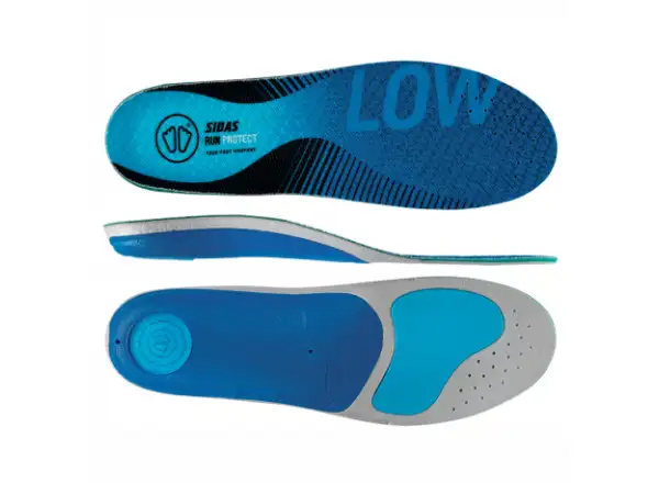 Sidas 3feet Run Protect Low Arch insoles for running shoes low arch 1pair