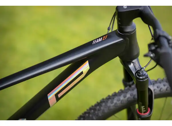 Superior Team 27 Issue Matte Black/Hologram Chrome/Team Red children's bike