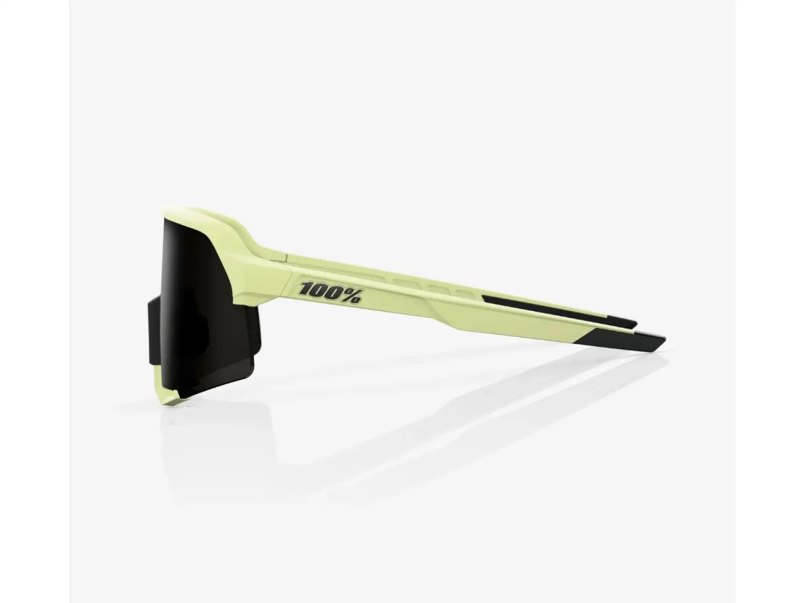 100% S3 Sports Soft Tact Glow/Black Mirror Sunglasses