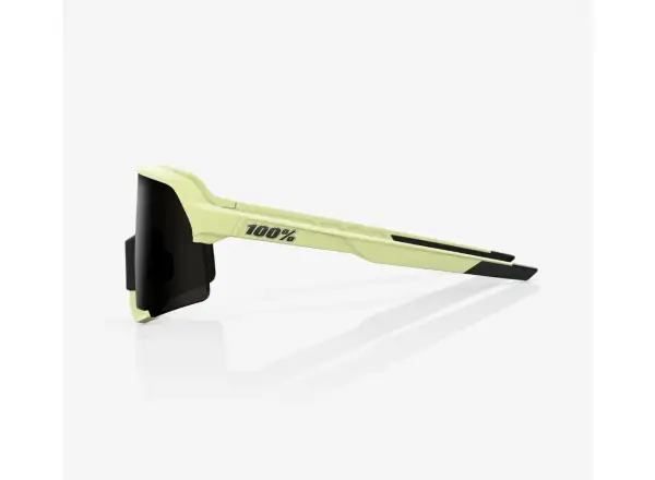 100% S3 Sports Soft Tact Glow/Black Mirror Sunglasses
