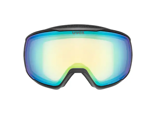 Uvex Vitorious V ski goggles black matt/rainbow - clear