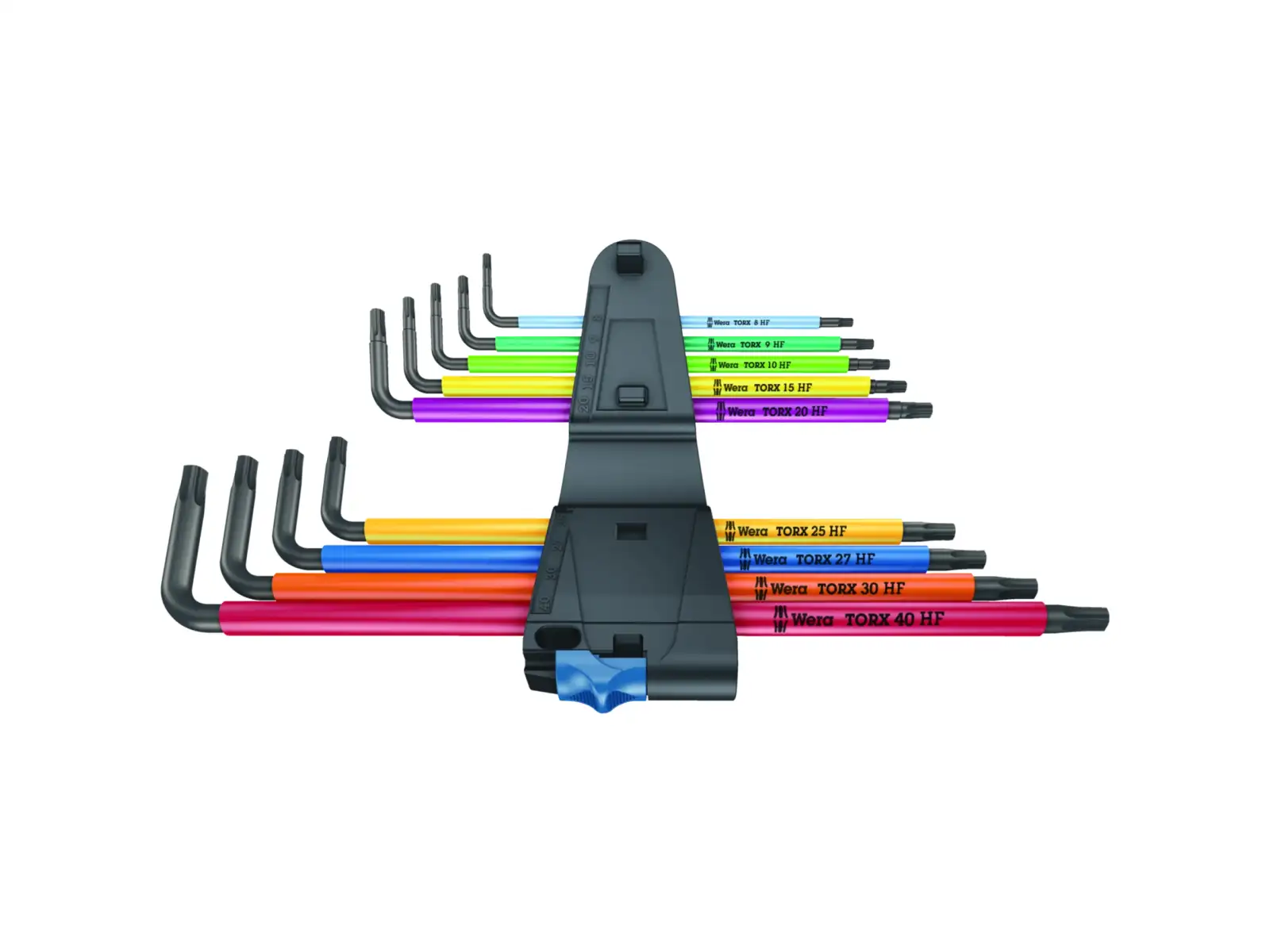 Wera 967/9 TX XL Multicolour HF 1 TORX L-keys long with retention set 9 pcs