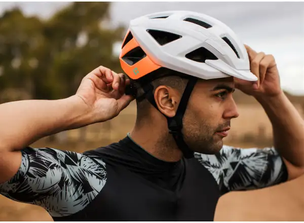 Lazer Cerro KC road helmet White/Flash Orange