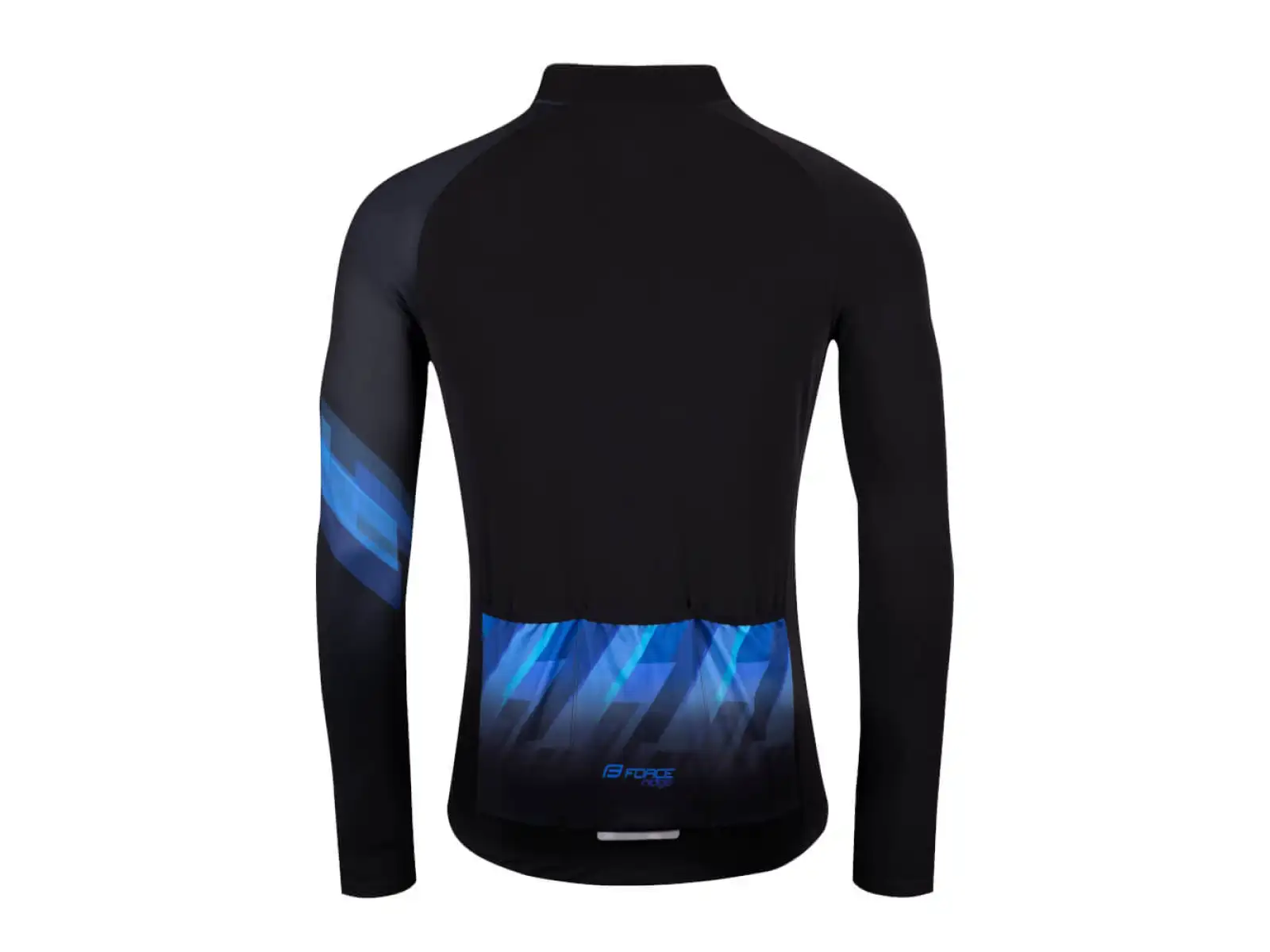 Force Ridge men's jersey long sleeve black/blue