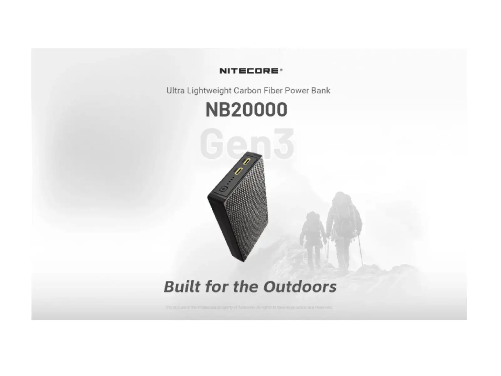 Nitecore High-Performance Power Bank NB20000 Gen3
