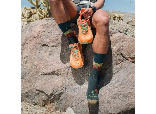 Darn Tough Spaced Out Micro Crew Lightweight Cusion men's socks Charcoal