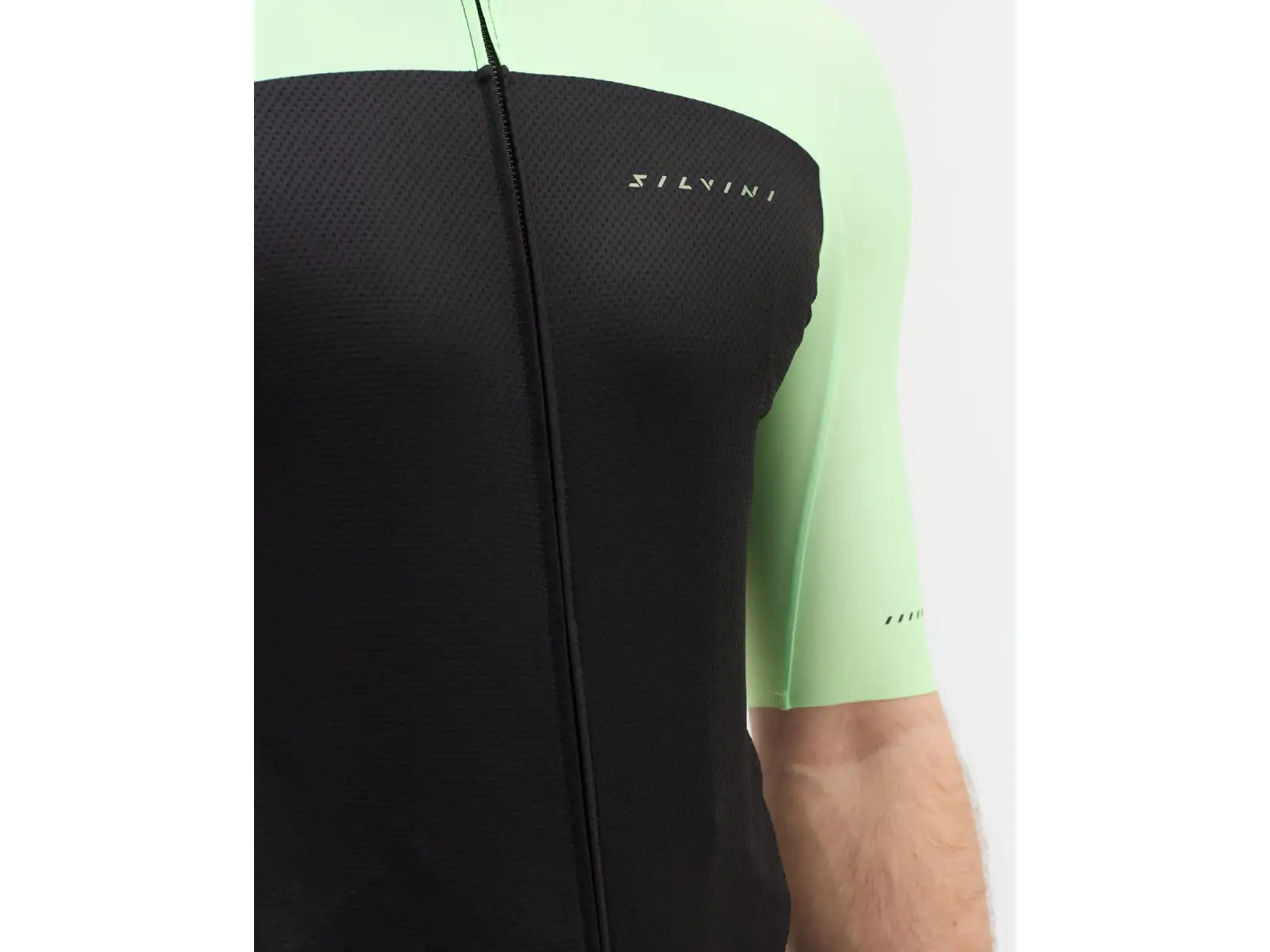 Silvini Stelvio men's jersey Green/Black