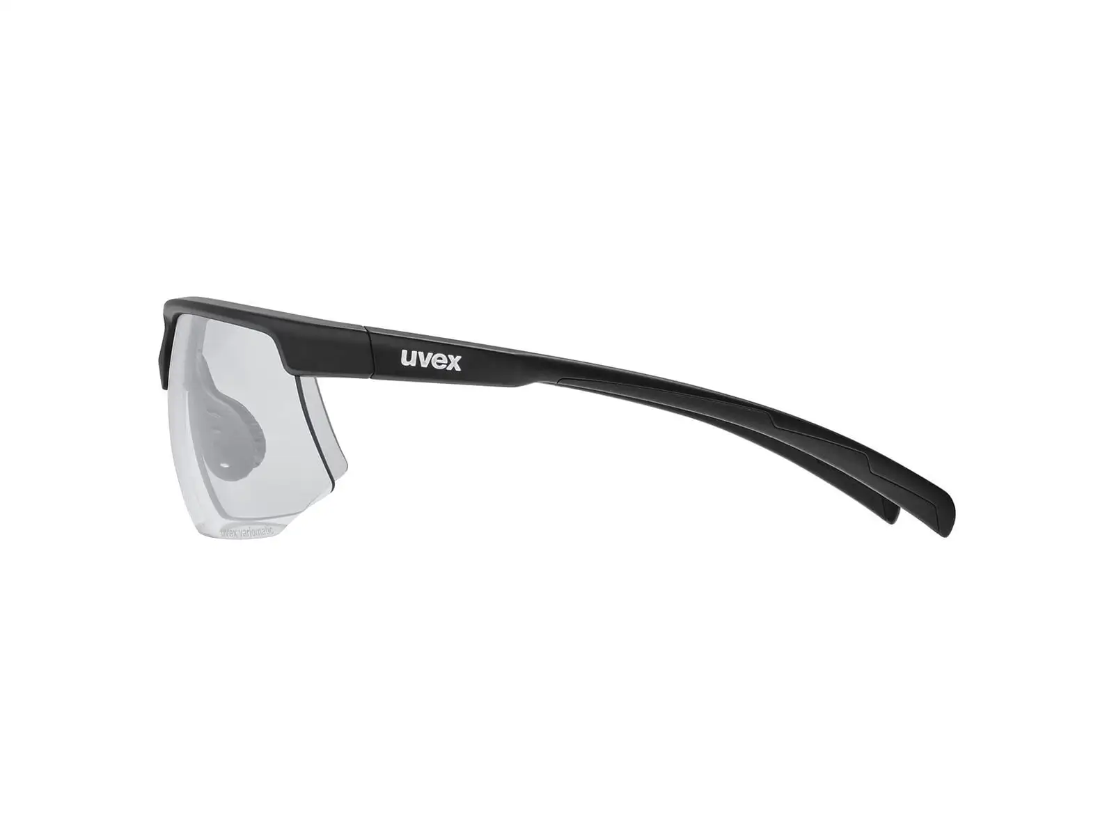 Uvex Aerios sport glasses Black Matt/Smoke