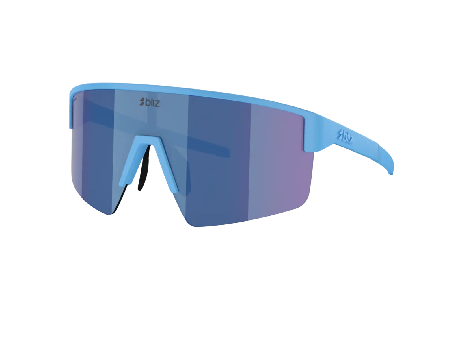 Bliz P004 sunglasses Matte Blue/Grey Blue Mirror
