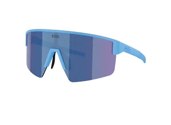 Bliz P004 sunglasses Matte Blue/Grey Blue Mirror