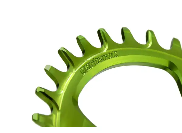 Garbaruk 76BCD Sram XX1 Round chainring green