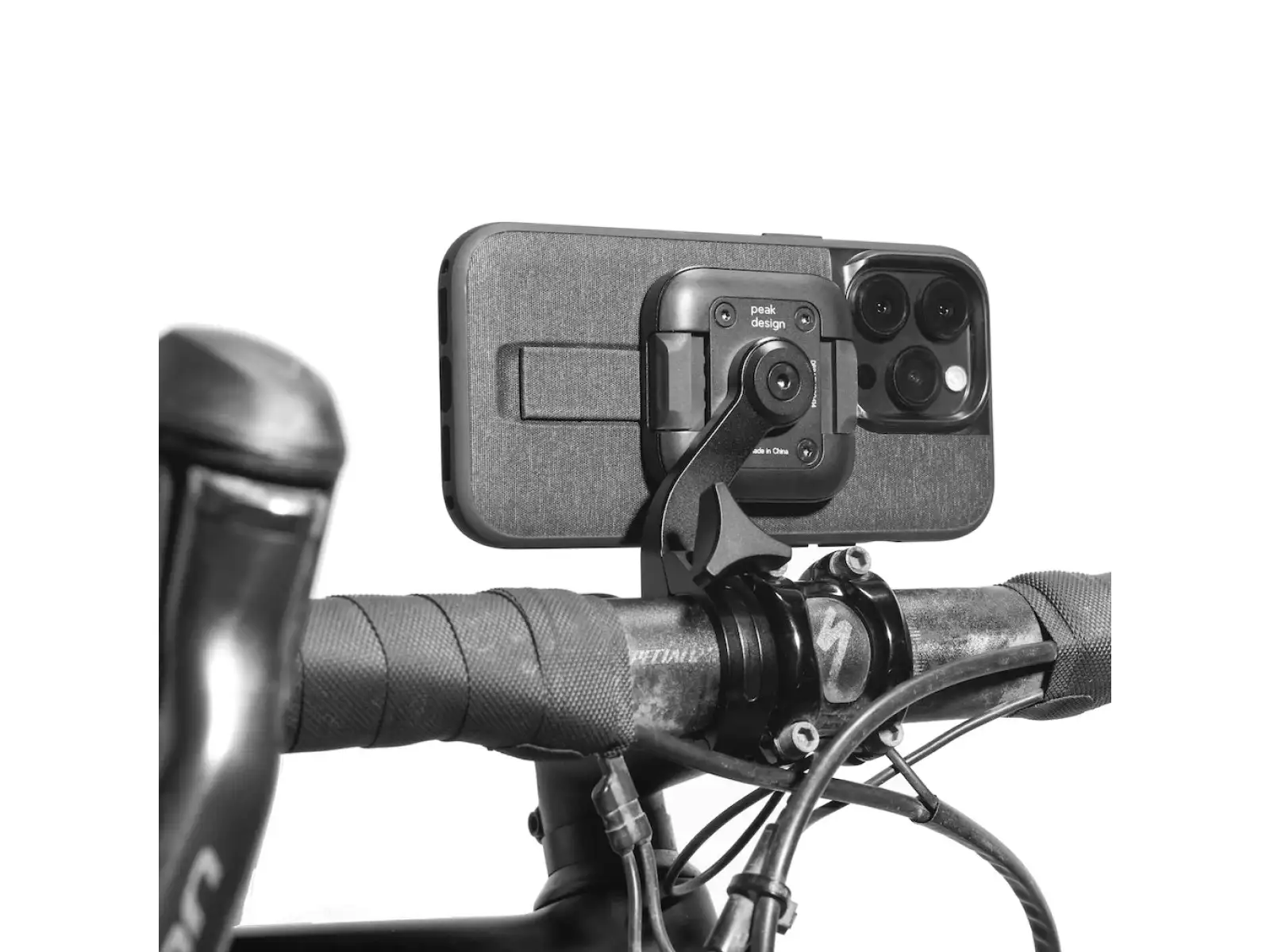 Peak Design Bike Mount V2 phone holder for handlebars Black