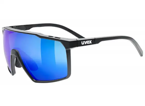 Uvex MTN Perform S goggles Black Matt/Mirror Blue