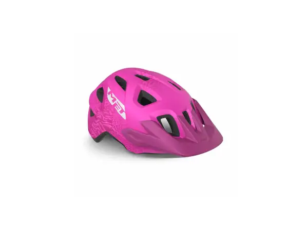 MET Eldar junior helmet pink size Uni (52-57 cm)
